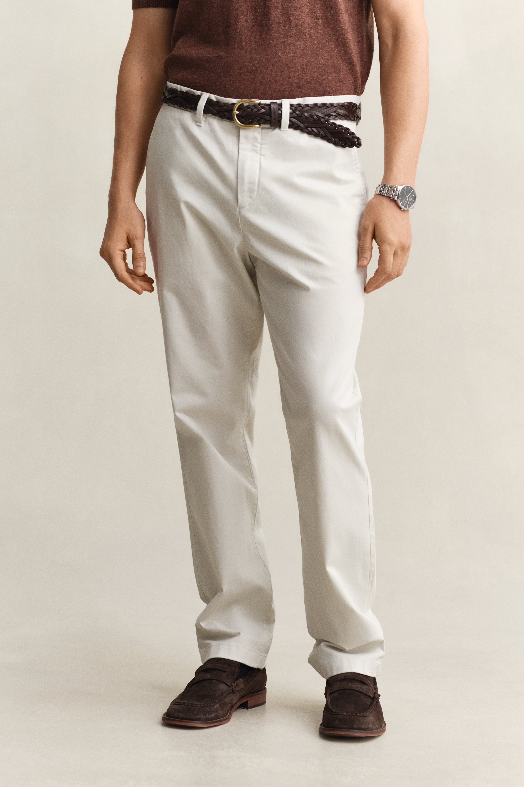 Gant Men's Sand Regular Fit Classic Chinos (32/36)
