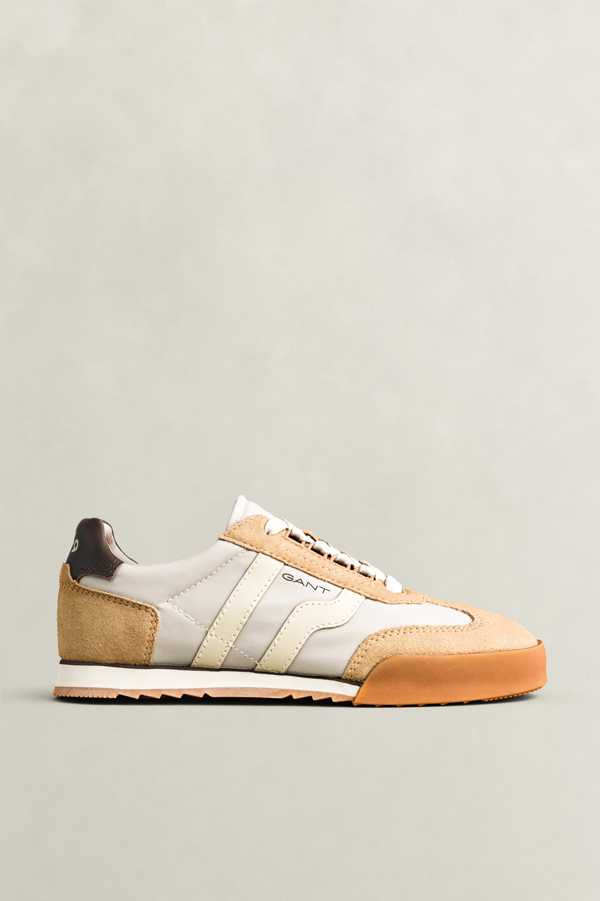 Gant Men's Beige Baylle Suede Sneakers (44) Taupe