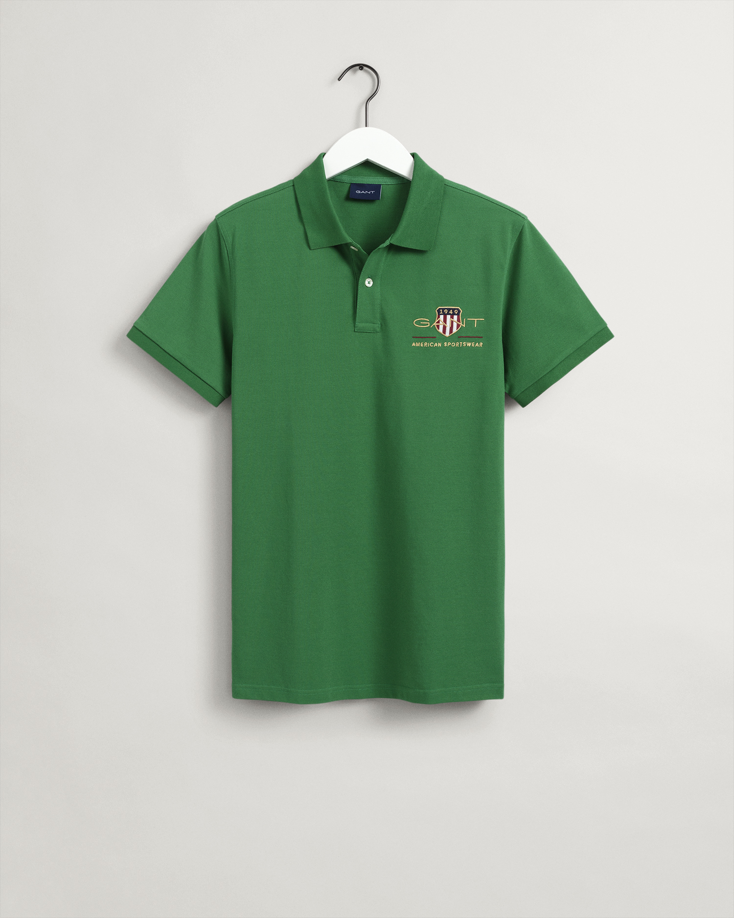 

GANT Men Archive Shield Piqué Polo Shirt (L) Green
