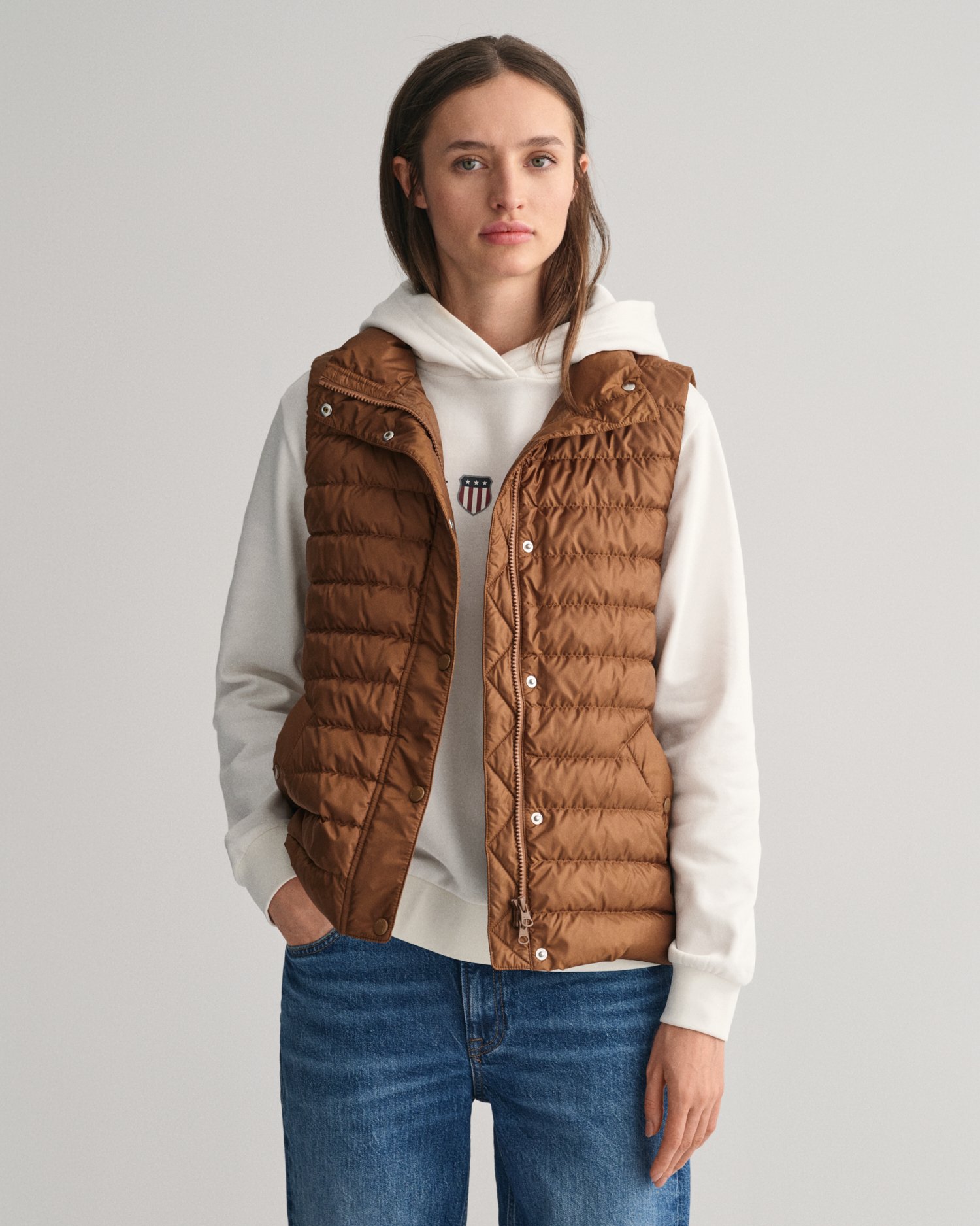 Doudoune Sans Manche Gant Veste Sans Manche Gant