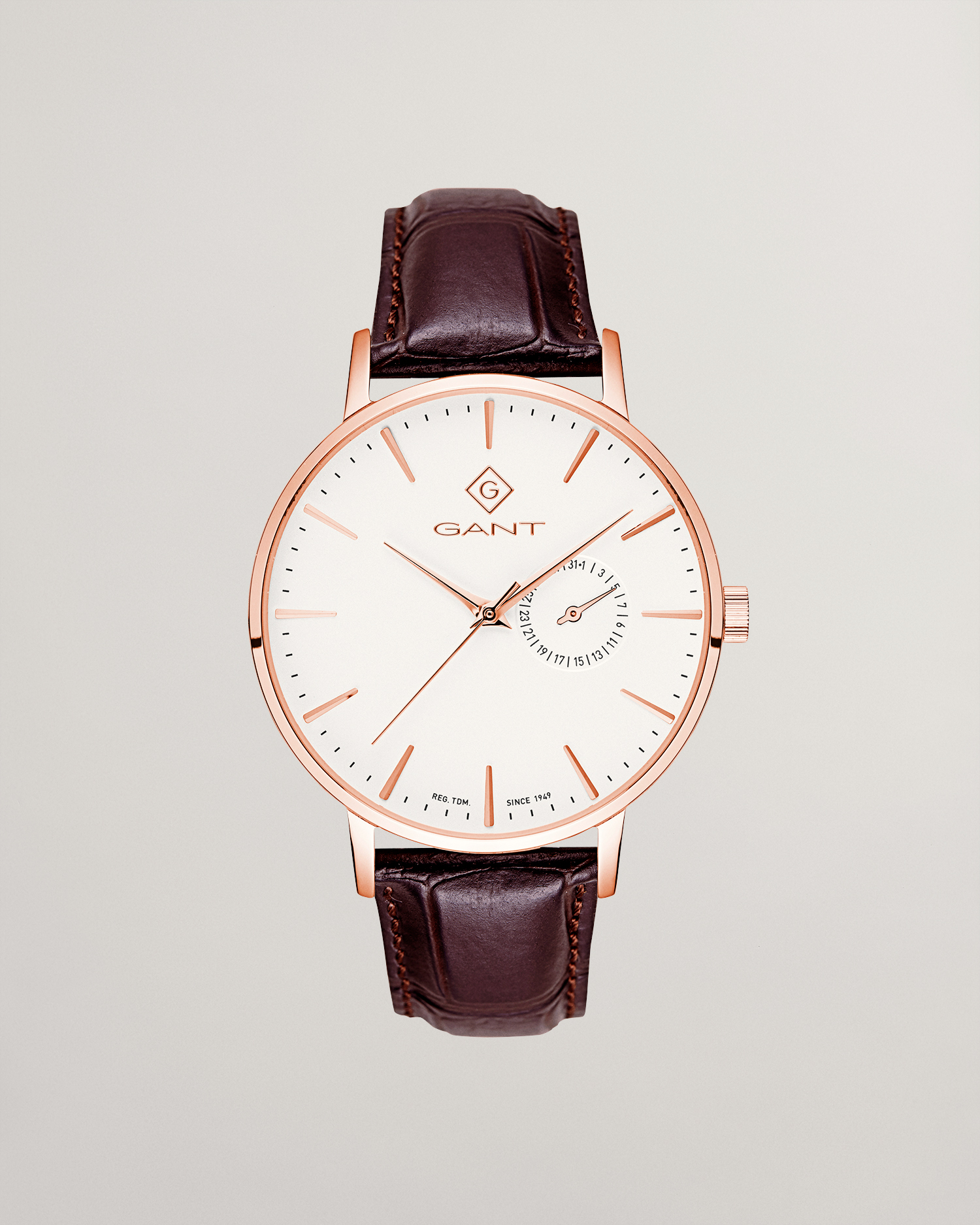 Gant Men's Gold Park Hill Iii Wristwatch (One Size)