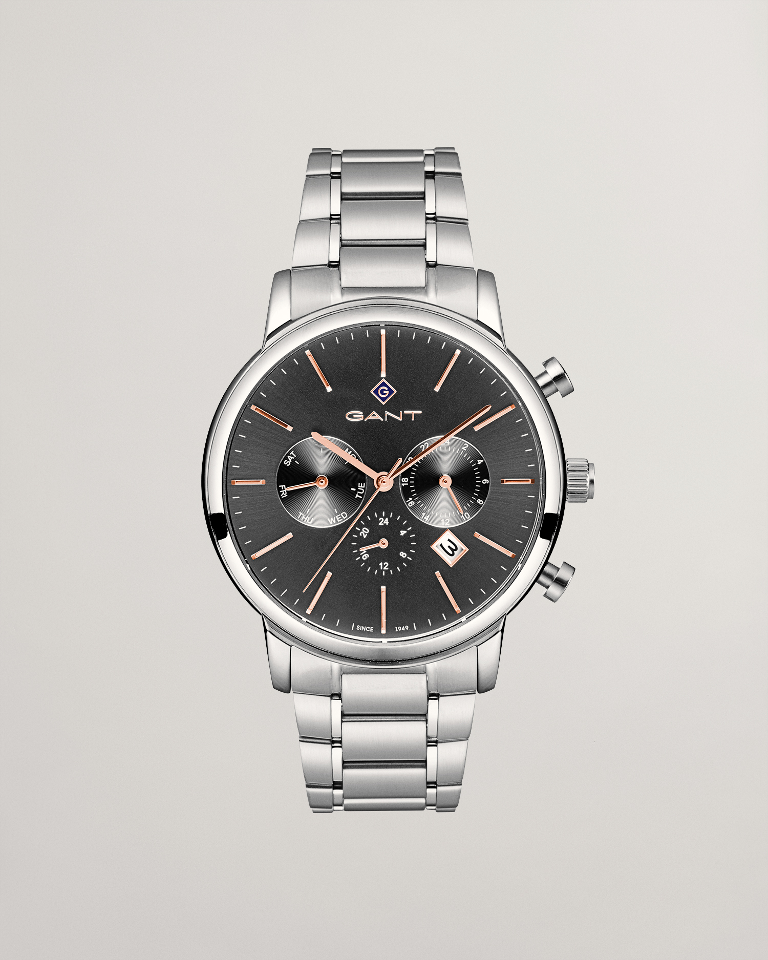 Gant Men's Cleveland Analogue Quartz Watch Silver - Image 3