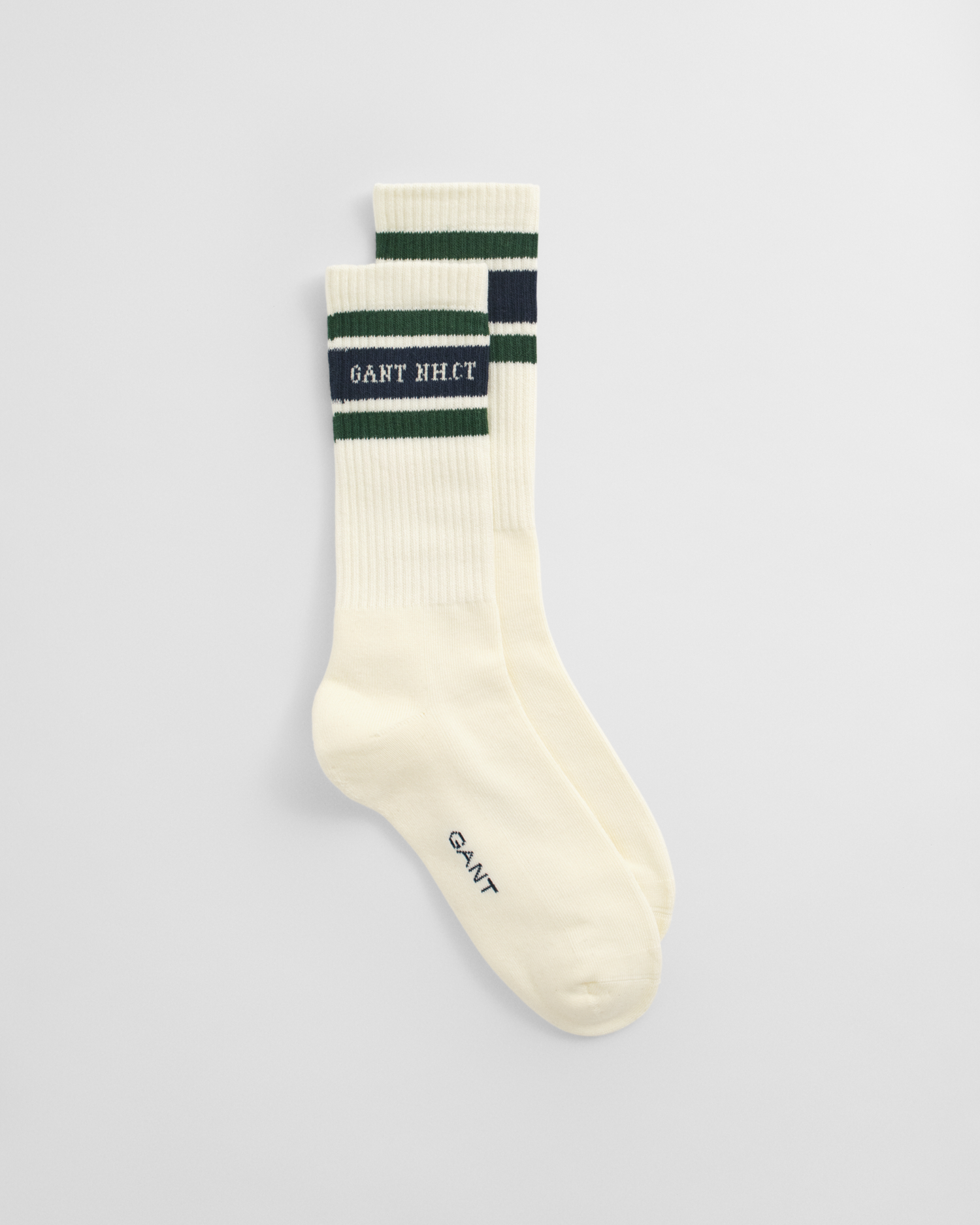 Gant Men's Cream Sport Socks (40-42) Size 40-42