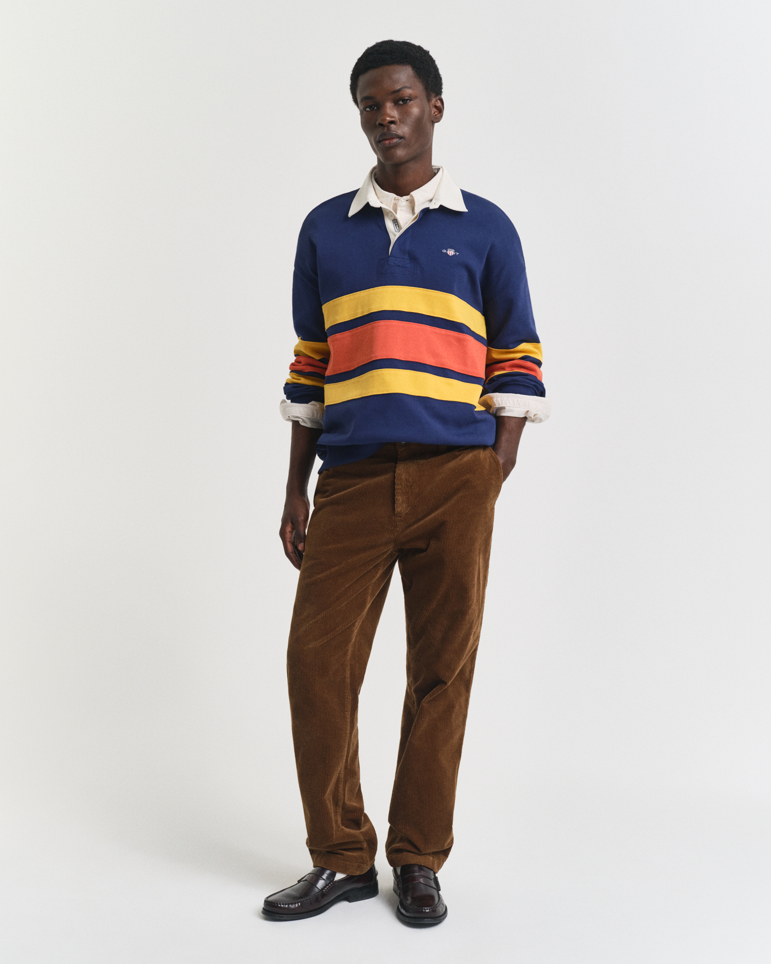 Gant Men's Regular Fit Corduroy Pants (40) Size 40