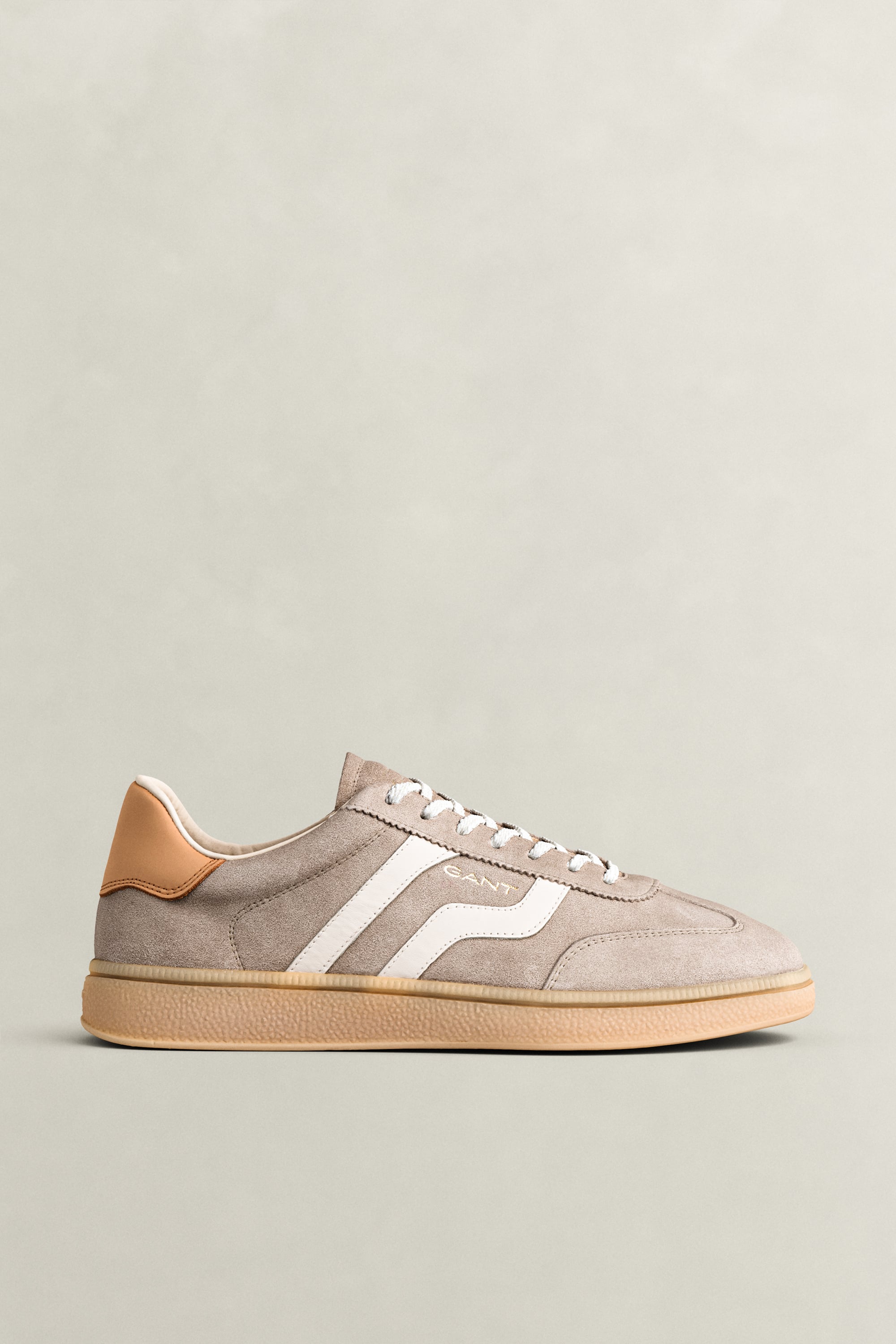 Gant Men's Ceramic Grey Cuzmo Suede Sneakers (45)