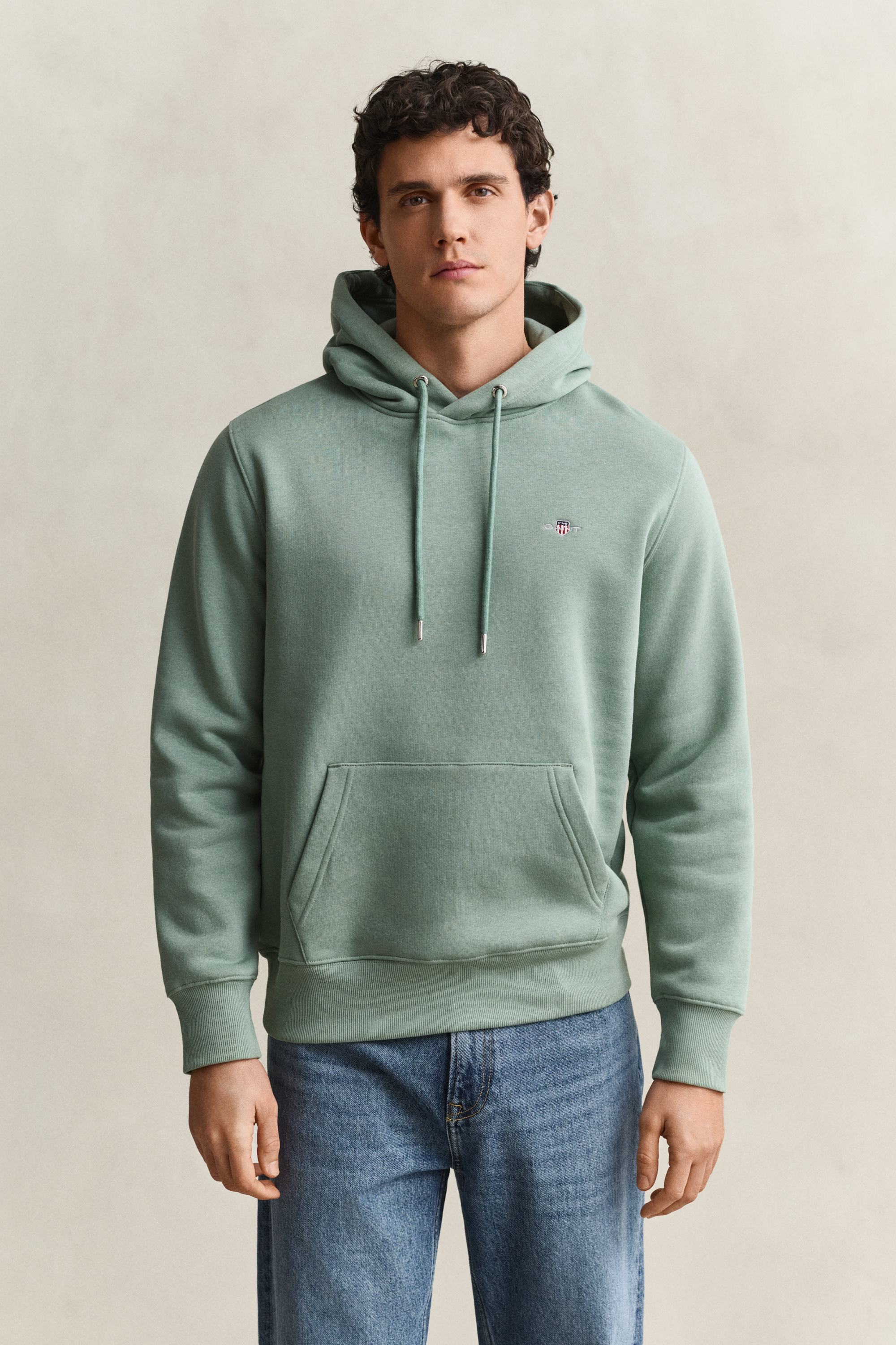 Gant Men's Surplus Mint Shield Hoodie (Xxl)