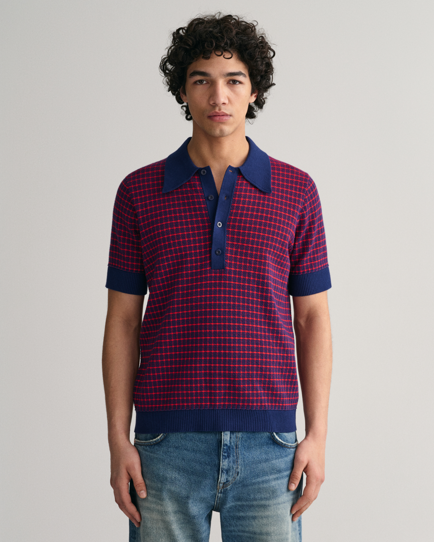 GANT Men Two-Toned Polo Shirt (4XL)