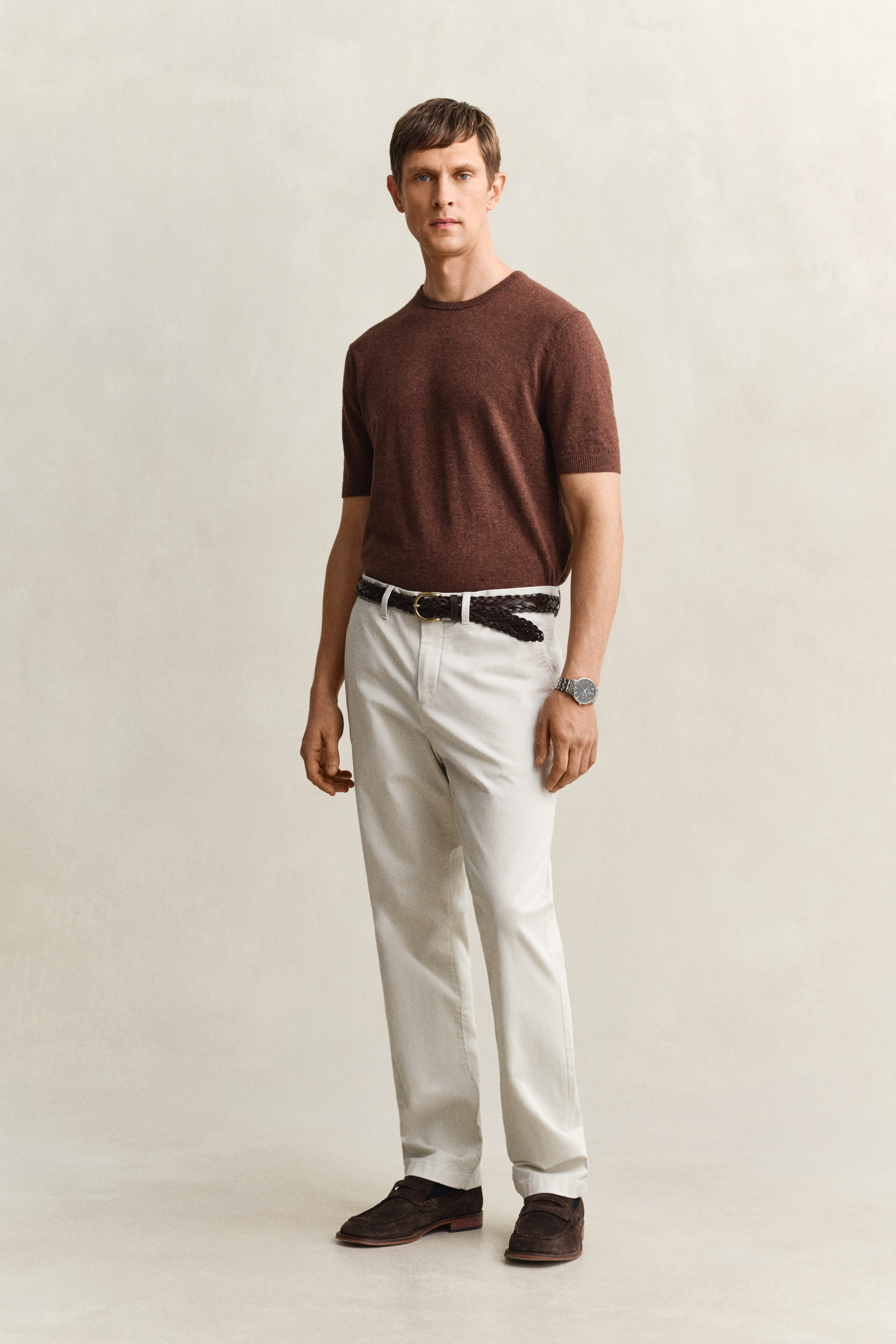 Gant Men's Sand Regular Fit Classic Chinos (36/32)